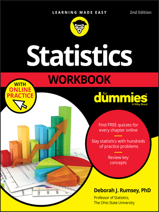 Title details for Statistics Workbook For Dummies with Online Practice by Deborah J. Rumsey - Available